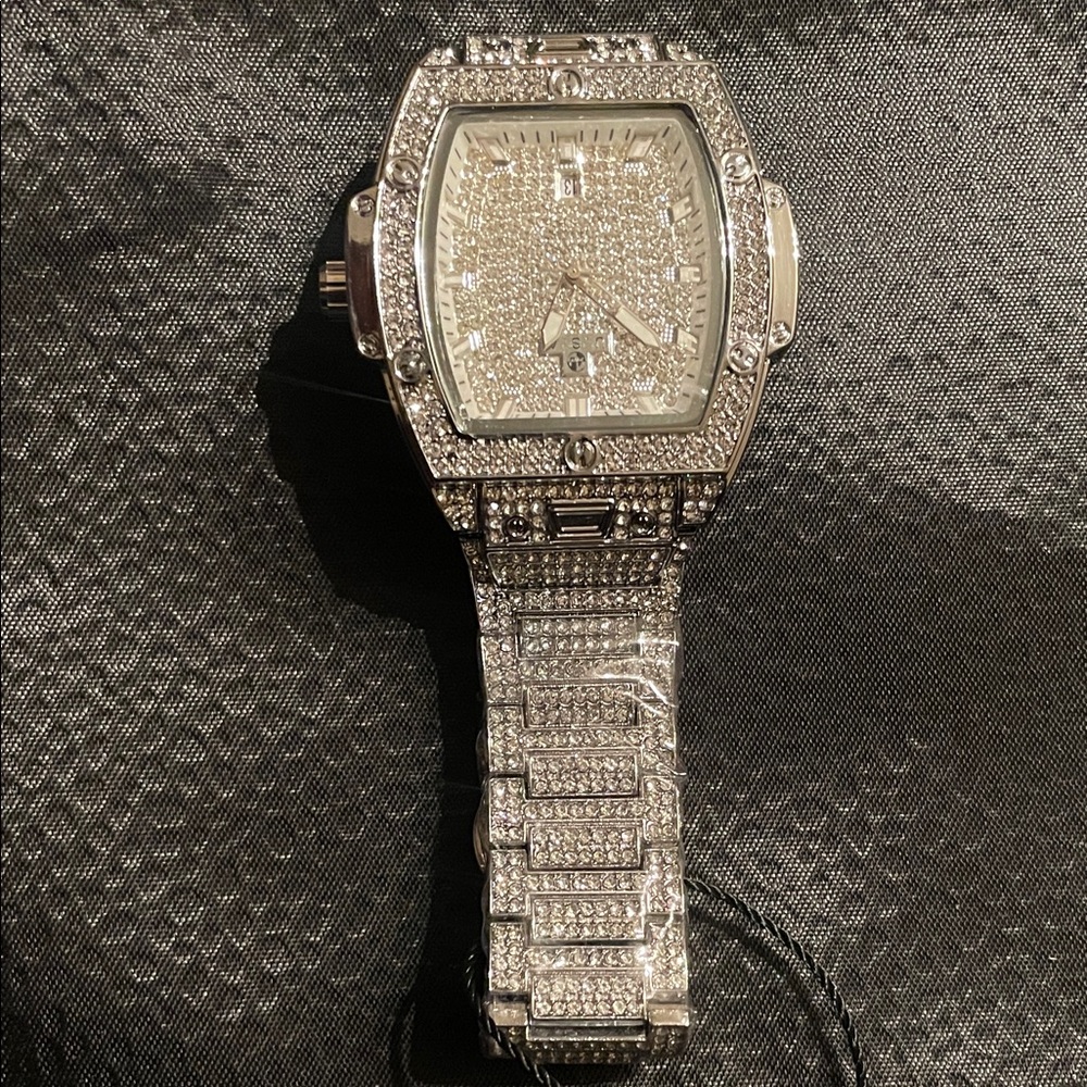 Luxury Silver Men's Watch